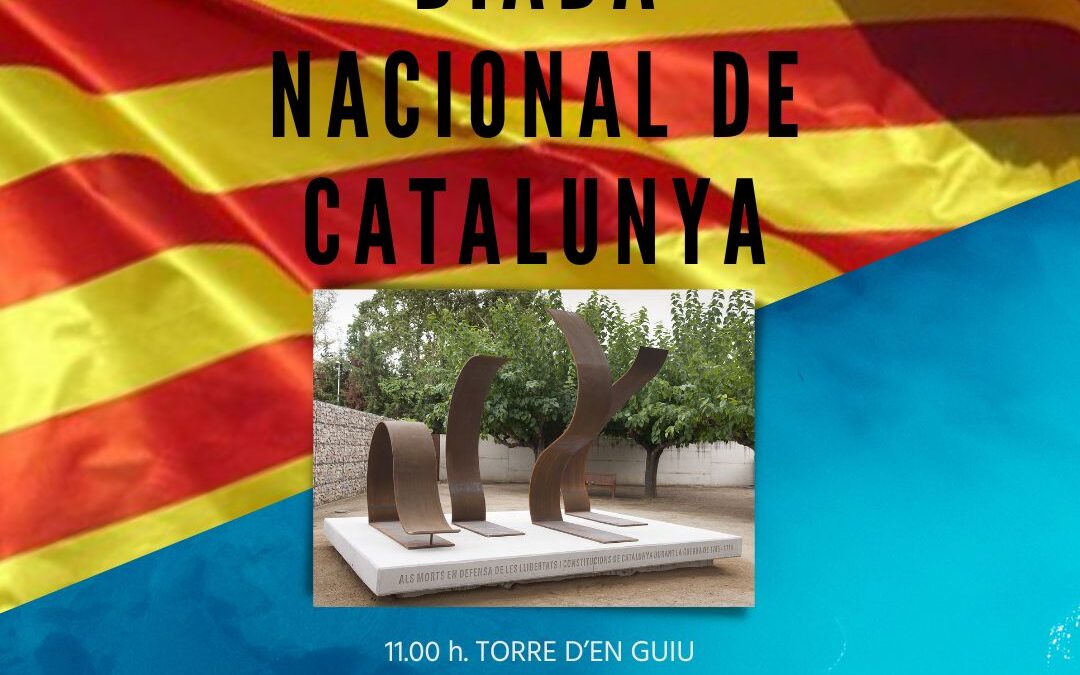 11 DE SETEMBRE. DIADA NACIONAL DE CATALUNYA