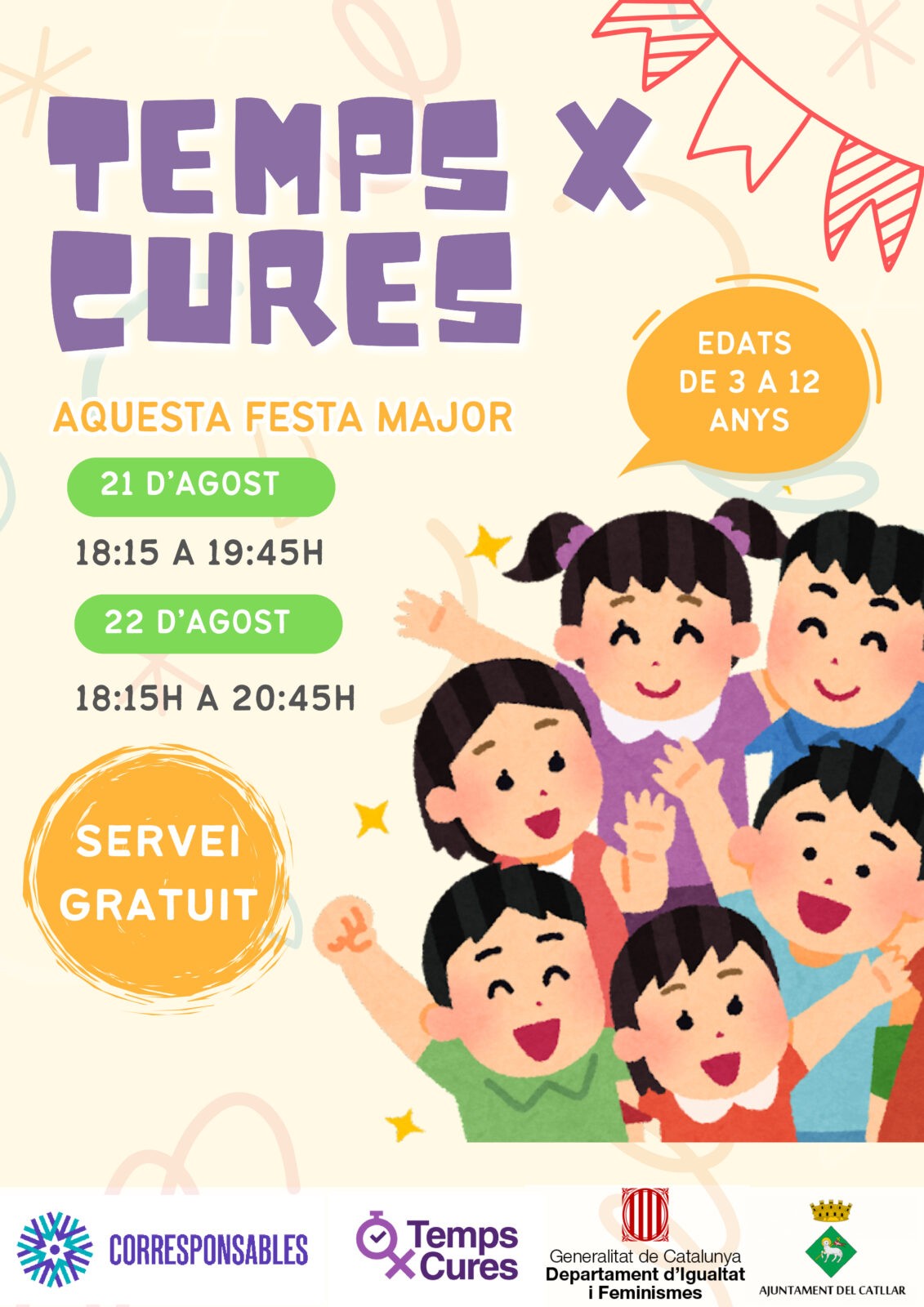 FIESTA MAYOR 2024: TEMPS X CURES