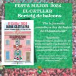 FESTA MAJOR 2024: SORTEIG DE BALCONS PER LA DIADA CASTELLERA