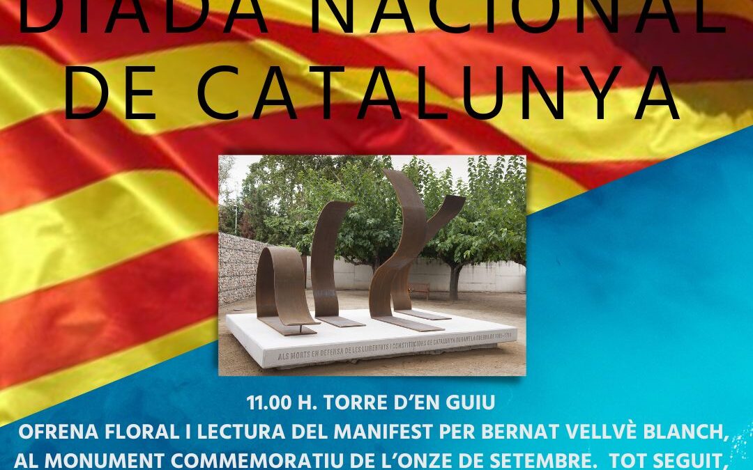 DIADA NACIONAL DE CATALUNYA