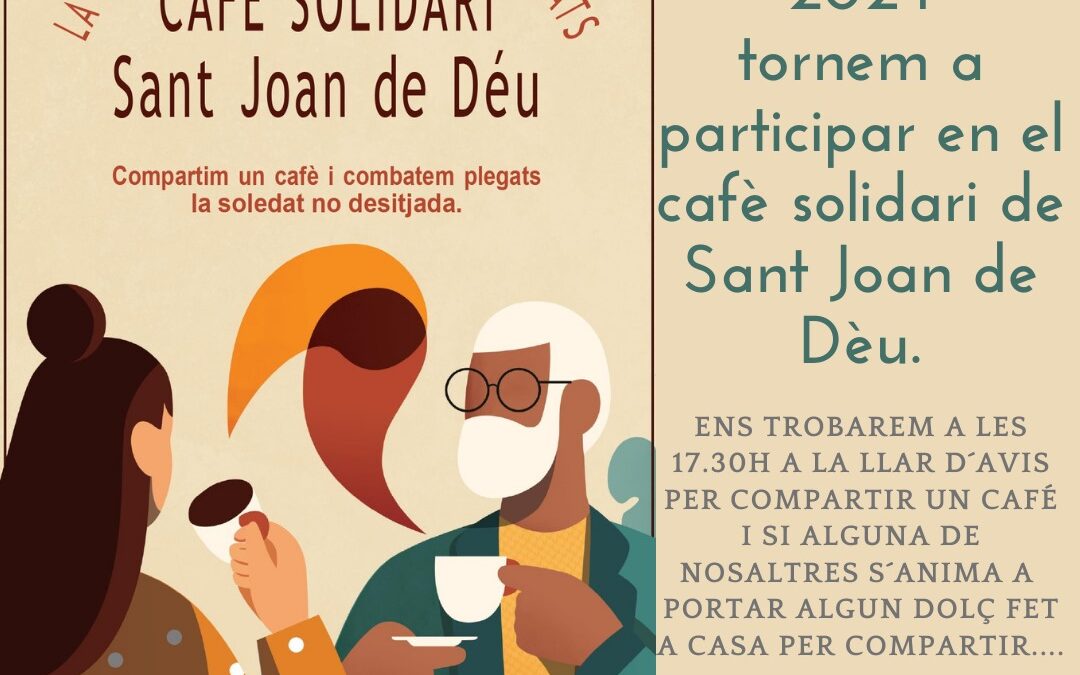 COMPARTIM INFORMACIÓ DE L’AGRUPACIÓ DE DONES: CAFÈ SOLIDARI