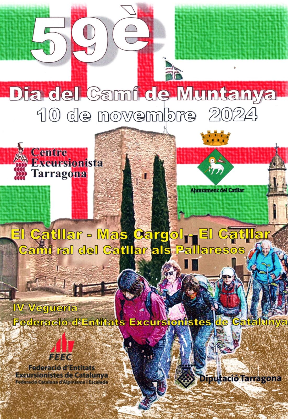 10 DE NOVEMBRE, DIA DEL CAMÍ DE MUNTANYA. PARTICIPA-HI