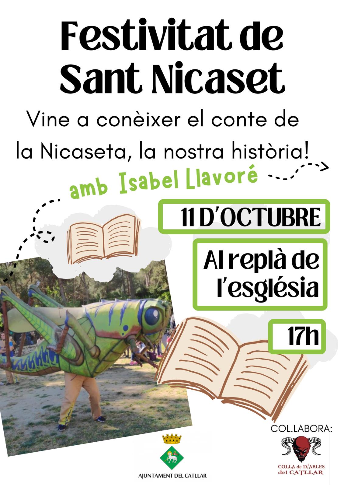 CONTACONTES PER SANT NICASET (11 D’OCTUBRE)