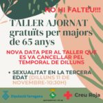 NUEVA FECHA PARA EL TALLER SOBRE SEXUALIDAD (SÓLO PARA INSCRITOS).