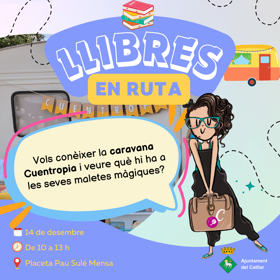 CARAVANA CUENTROPIA. LLIBRES EN RUTA